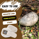 Large Fake Rock Hide-A-Key | Outdoor Hidden Key Safe