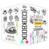 CookBook Diversion Book Safe with Real Pages with a Combination Lock - Secret Stashing - Concealment Furniture, Diversion Safes, Home Security Safes