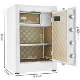 TIGERKING Digital Security Safe – Steel Home Safe with Keypad