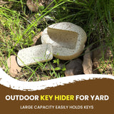 Large Fake Rock Hide-A-Key | Outdoor Hidden Key Safe