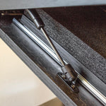 Concealment Nightstand with Hidden Compartment – Black/Honey