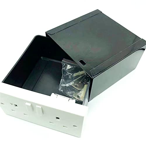 Double Plug Socket Hidden Safe With a Key Lock | Secret Stashing