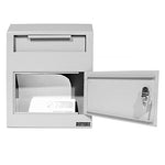 Wall Mount Locking Deposit Drop Box Safe - Secret Stashing - Concealment Furniture, Diversion Safes, Home Security Safes