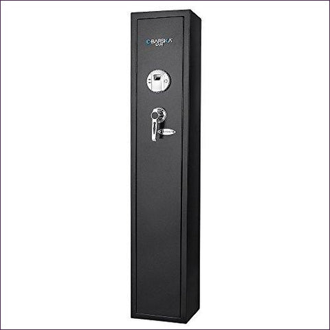 Barska Quick Access Biometric Rifle Safe - Home Safes - Find the best secured safes to keep your money, guns and valuables safes and secure -Secret Stashing