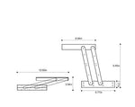 Coffee Table Lifting Frame Mechanism - DIY hidden compartments and diversion safes, build you own secret compartment to keep your money and valuables safe and avoid theft and stealing by burglars -Secret Stashing