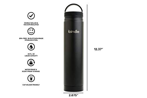 Bindle 20oz. Slim Bottle with Storage
