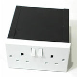 Double Plug Socket Hidden Safe With a Key Lock - Secret Stashing - Concealment Furniture, Diversion Safes, Home Security Safes