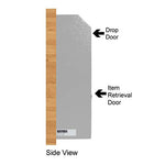 Wall Mount Locking Deposit Drop Box Safe - Secret Stashing - Concealment Furniture, Diversion Safes, Home Security Safes