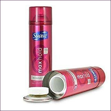 Suave Hairspray Safe - Diversion Safe - Diversion Safes - Hide your stash and money in everyday items that contain secret compartments, if they don't see it, they can't get it -Secret Stashing