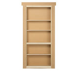 Murphy Door Bookcase DIY kit 34" Paint Grade Unpainted - Secret Stashing - Concealment Furniture, Diversion Safes, Home Security Safes