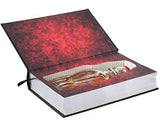Flask Hollow Book - Dracula (Leather-bound) - Secret Stashing - Concealment Furniture, Diversion Safes, Home Security Safes