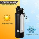 Vacuum Insulated Water Bottle With Hidden Compartment - Secret Stashing - Concealment Furniture, Diversion Safes, Home Security Safes
