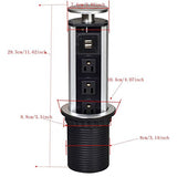 USB Multi Outlet Socket Tabletop Safe - Diversion Safes - Hide your stash and money in everyday items that contain secret compartments, if they don't see it, they can't get it -Secret Stashing