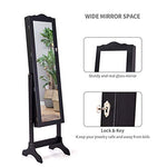 Mirror Jewelry Cabinet with a Discreet Lockable Door - Secret Stashing - Concealment Furniture, Diversion Safes, Home Security Safes