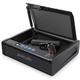 Gun Safe with Fingerprint Identification and Biometric Lock - Secret Stashing - Concealment Furniture, Diversion Safes, Home Security Safes
