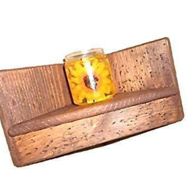 Wooden Corner Shelf Hidden Compartment - Secret Stashing - Concealment Furniture, Diversion Safes, Home Security Safes