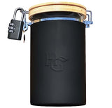 Airtight Jar with Built in Hygrometer (5 ounces / 2.5 Liter) - Secret Stashing - Concealment Furniture, Diversion Safes, Home Security Safes