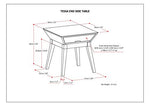 Side Table with Semi Hidden Drawer - Secret Stashing - Concealment Furniture, Diversion Safes, Home Security Safes