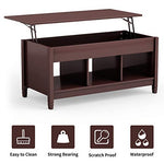 Coffee Table w/Hidden Compartment Lift Top - Secret Stashing - Concealment Furniture, Diversion Safes, Home Security Safes