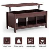 Coffee Table w/Hidden Compartment Lift Top - Secret Stashing - Concealment Furniture, Diversion Safes, Home Security Safes