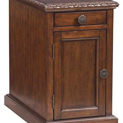 Laflorn Chair Side End Table with secret storage - Concealment furniture and gun concealment furniture to hide your money, pistol, rifle or other weapons, keep guns safe away from kids with hidden compartment furniture -Secret Stashing