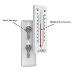 Hide a Key Wall Mount Thermometer - Secret Stashing - Concealment Furniture, Diversion Safes, Home Security Safes