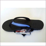 SlotFlop Women's Flip Flop with Storage Pocket - Secret Stashing - Concealment Furniture, Diversion Safes, Home Security Safes