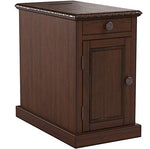 Laflorn Chair Side End Table with secret storage - Concealment furniture and gun concealment furniture to hide your money, pistol, rifle or other weapons, keep guns safe away from kids with hidden compartment furniture -Secret Stashing