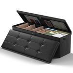 Secret Storage Ottoman Bench, Fireproof - Secret Stashing - Concealment Furniture, Diversion Safes, Home Security Safes