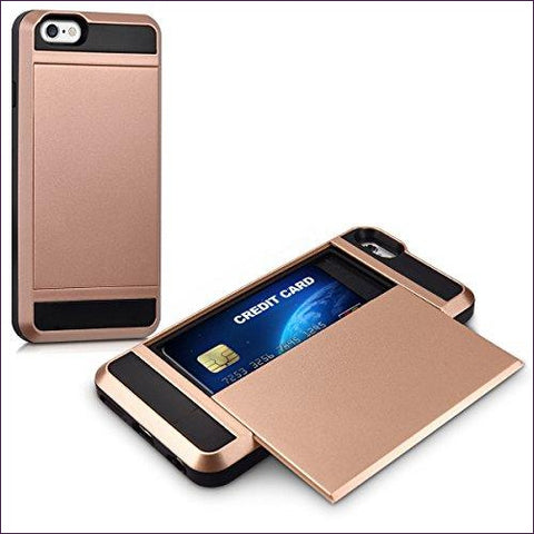 Hybrid Hardcase with Card Pocket Phone Case - Diversion Safes - Hide your stash and money in everyday items that contain secret compartments, if they don't see it, they can't get it -Secret Stashing