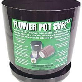 Flower Pot Safe Diversion Safe - Diversion Safes - Hide your stash and money in everyday items that contain secret compartments, if they don't see it, they can't get it -Secret Stashing