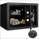 LCD Digital Fireproof Lock Box Safe Security Box - Secret Stashing - Concealment Furniture, Diversion Safes, Home Security Safes