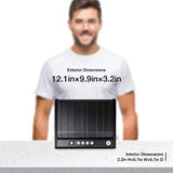 Gun Safe with Fingerprint Identification and Biometric Lock - Secret Stashing - Concealment Furniture, Diversion Safes, Home Security Safes