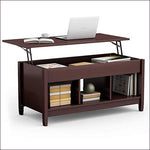 Coffee Table w/Hidden Compartment Lift Top - Secret Stashing - Concealment Furniture, Diversion Safes, Home Security Safes