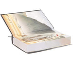 Star Wars Flask Hollow Book (Leather-bound) (Magnetic Closure) - Secret Stashing - Concealment Furniture, Diversion Safes, Home Security Safes