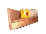 Wooden Corner Shelf Hidden Compartment - Secret Stashing - Concealment Furniture, Diversion Safes, Home Security Safes
