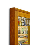Stealth Wall Concealed Storage Cabinet with Mirror