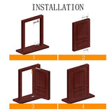 360 Degree Shaft Stainless Steel Murphy Door Pivot Hinge System - Secret Stashing - Concealment Furniture, Diversion Safes, Home Security Safes