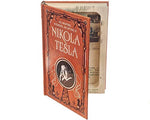 Handmade Book Safe - Nikola Tesla - Secret Stashing - Concealment Furniture, Diversion Safes, Home Security Safes