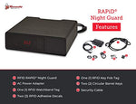 Nightstand Clock with Hidden Gun Safe with RFID Reader
