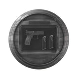 Home or Office Pistol Concealment Wall Clock - Secret Compartment Decor with hidden compartments to stash your valuables -Secret Stashing