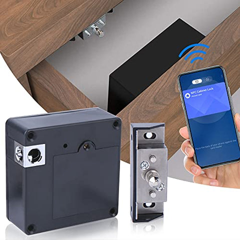 Hidden RFID Cabinet Lock - Secret Stashing - Concealment Furniture, Diversion Safes, Home Security Safes