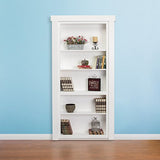 Murphy Door Bookcase DIY kit 34" Paint Grade Unpainted