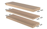 Murphy Door Bookcase DIY kit 34" Paint Grade Unpainted - Secret Stashing - Concealment Furniture, Diversion Safes, Home Security Safes