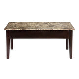 Dorel Living Faux Marble Lift Top Coffee Table - Concealment furniture and gun concealment furniture to hide your money, pistol, rifle or other weapons, keep guns safe away from kids with hidden compartment furniture -Secret Stashing
