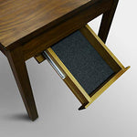 Casual Home Kennedy End Table Drawer, Concealment Furniture, Warm Brown