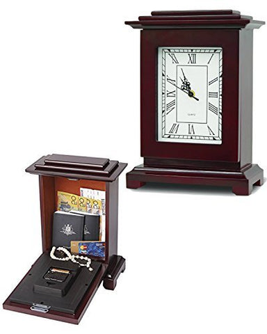 Mantle Clock Safe Concealment Hidden Storage Compartment – Secret Stashing