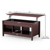Coffee Table w/Hidden Compartment Lift Top - Secret Stashing - Concealment Furniture, Diversion Safes, Home Security Safes