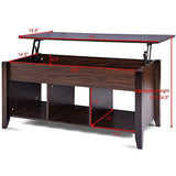 Coffee Table Lift Top - Secret Stashing - Concealment Furniture, Diversion Safes, Home Security Safes