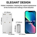 Hidden Smart Cabinet Lock, RFID Child Safety Lock for Concealment Furniture - Secret Stashing - Concealment Furniture, Diversion Safes, Home Security Safes